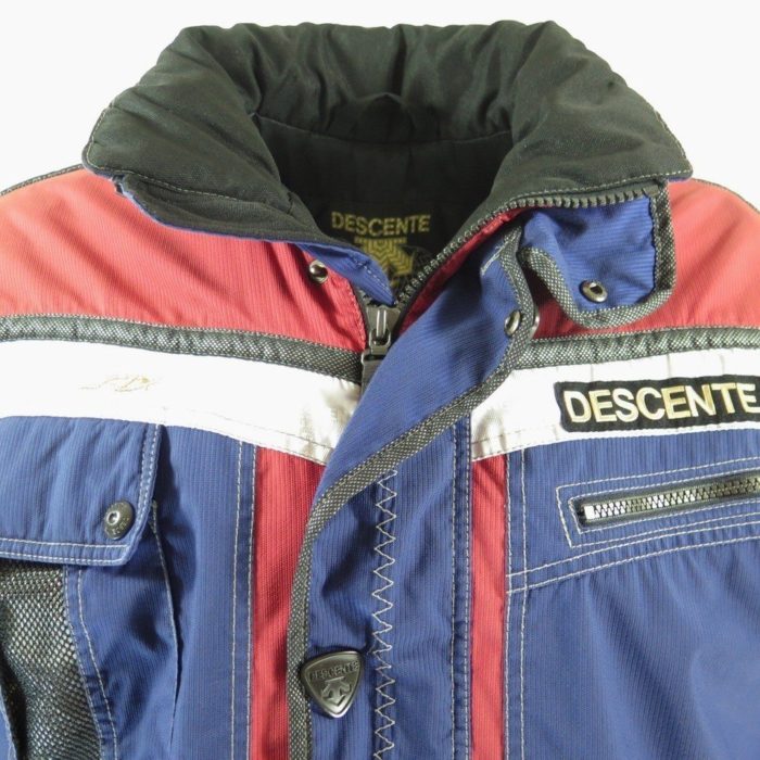 Vintage 80s Descente Skiing Jacket L Snowboard Competition Patch