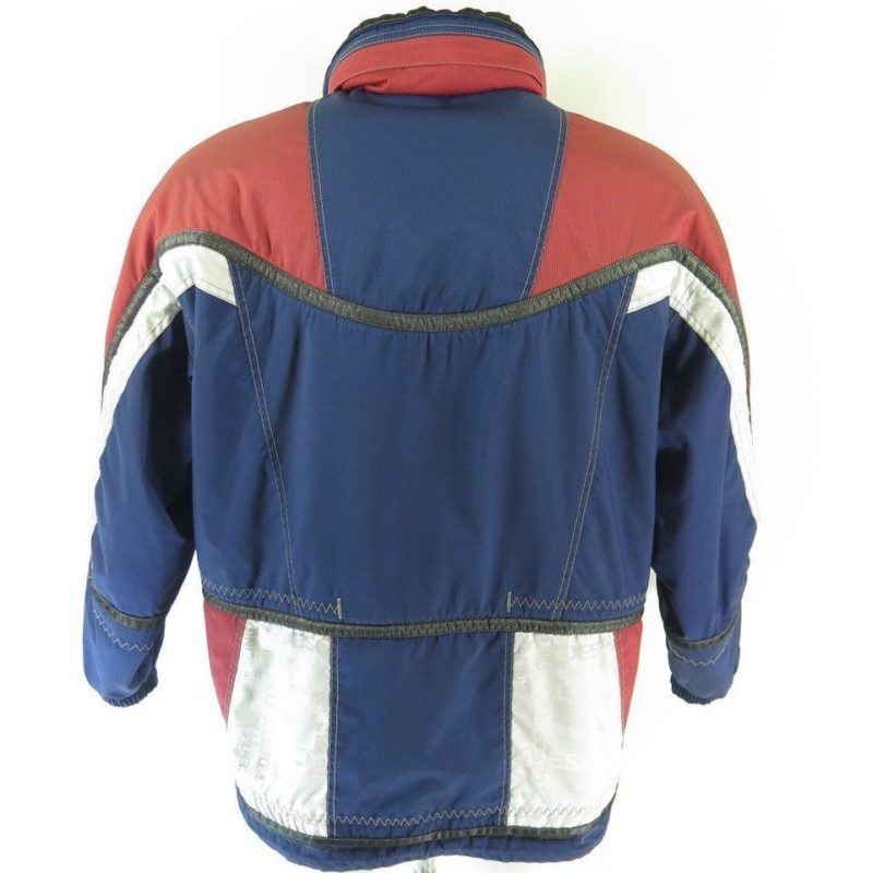 Vintage 80s Descente Skiing Jacket L Snowboard Competition Patch | The