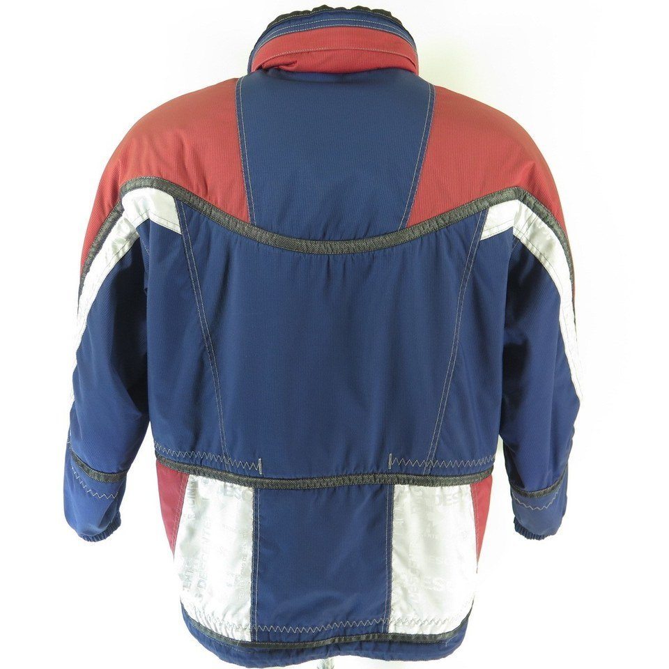 Jackets & Coats, Vintage 9s Skitique Ski Jacket Xl Faded Patch On The Left  Arm