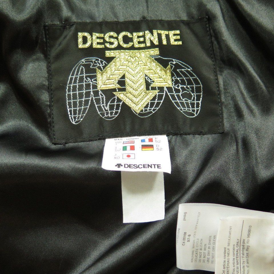 Vintage 80s Descente Skiing Jacket L Snowboard Competition Patch