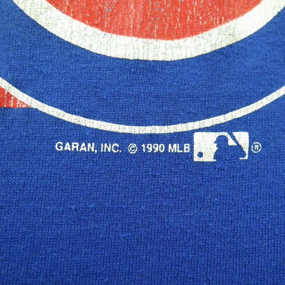 Vintage MLB - Chicago Cubs White & Blue Jersey T-Shirt 1990s Large – Vintage  Club Clothing