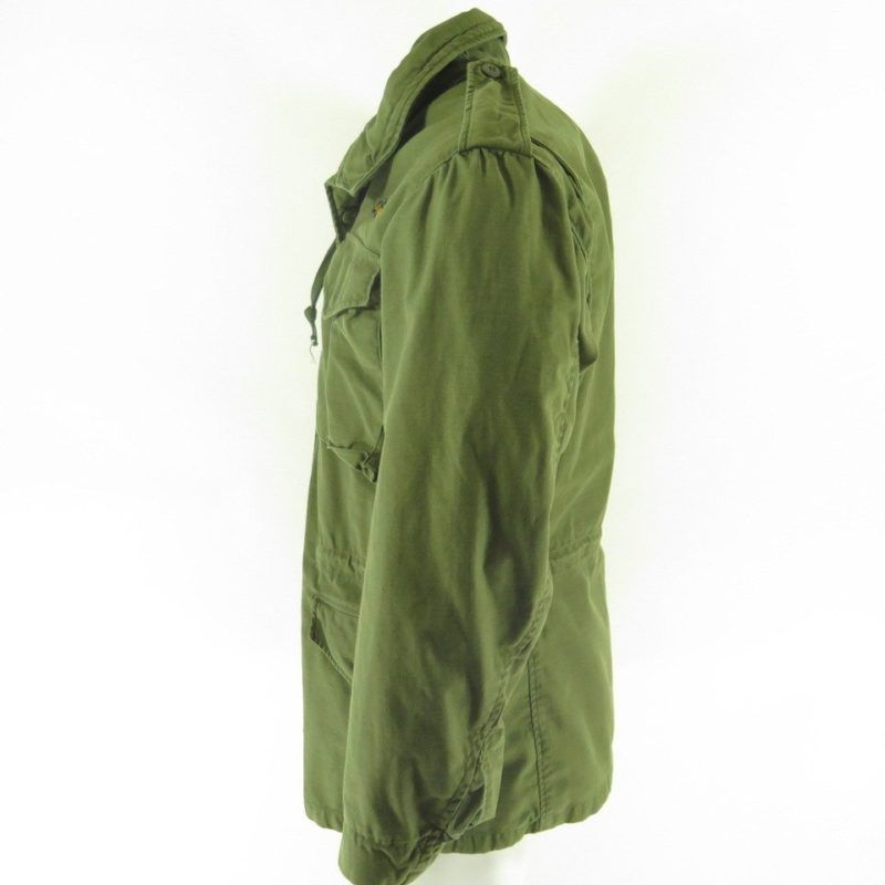 Vintage 60s Alpha Industries M-65 Field Jacket Mens M Long Airborne ...