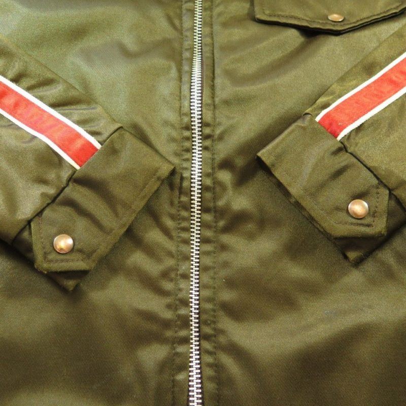 Vintage 60s United Airlines Mechanic Jacket M or S Brown Union Made