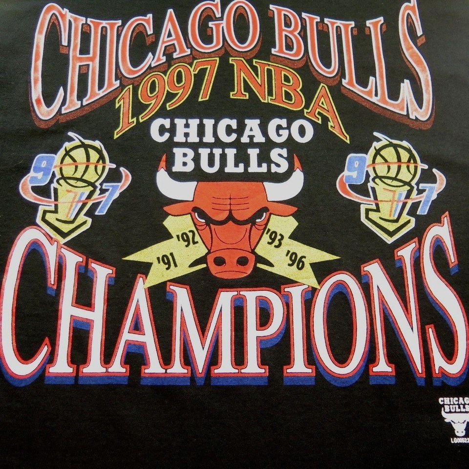 1997 bulls championship shirt