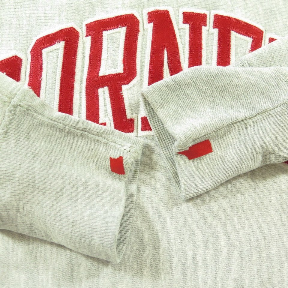 Vintage 80s Champion Cornell Sweatshirt Mens S University Reverse