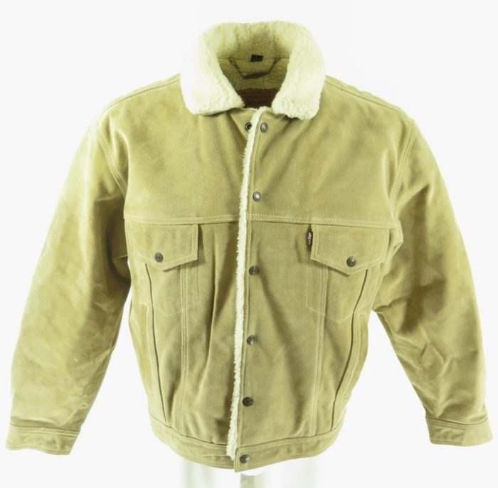 Levis-Maroon-tab-sherpa-suede-leather-jacket-H47K-1