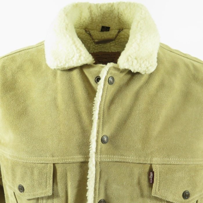 Levis-Maroon-tab-sherpa-suede-leather-jacket-H47K-2