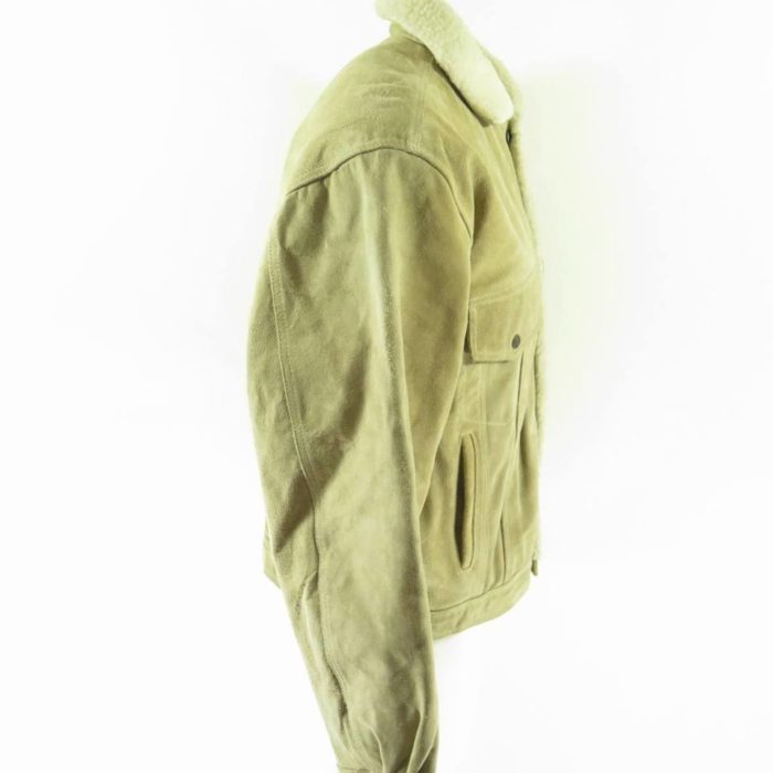 Levis-Maroon-tab-sherpa-suede-leather-jacket-H47K-4