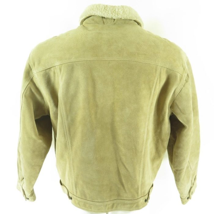 Levis-Maroon-tab-sherpa-suede-leather-jacket-H47K-5