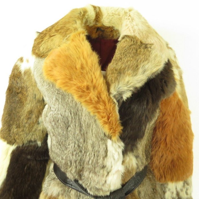Rabbit-fur-belted-womens-long-coat-H33H-2