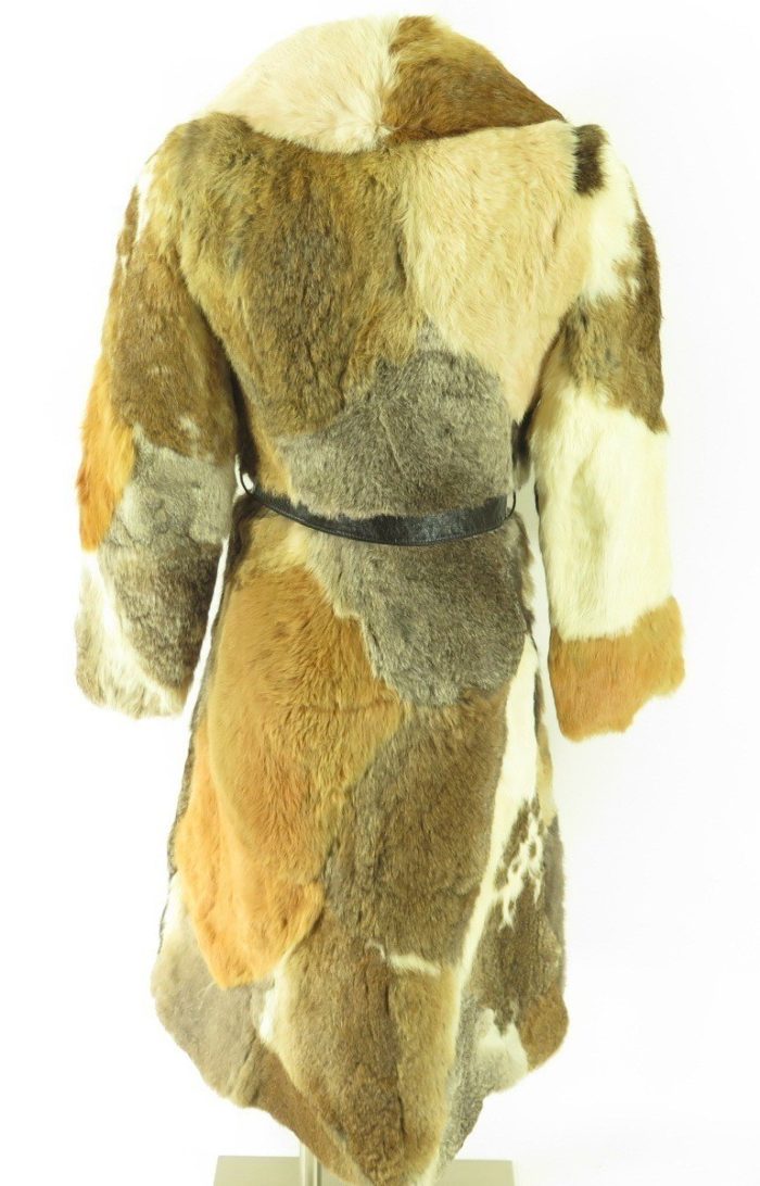 Rabbit-fur-belted-womens-long-coat-H33H-5