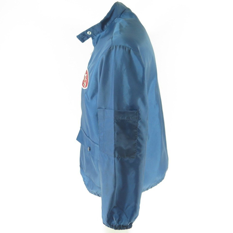 【SALE】70's USA vintage stadium jumper 70S 80S Vintage Old Clothes Usa Made Stadium Jumper Xl Blue