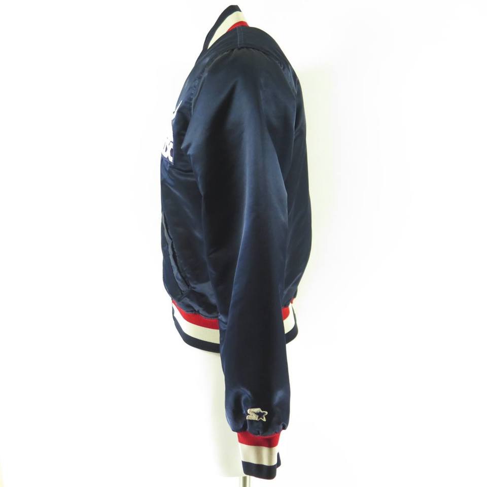 CHICAGO WHITE SOX RETRO CLASSIC RIB SATIN JACKET (UNIVERSITY BLUE