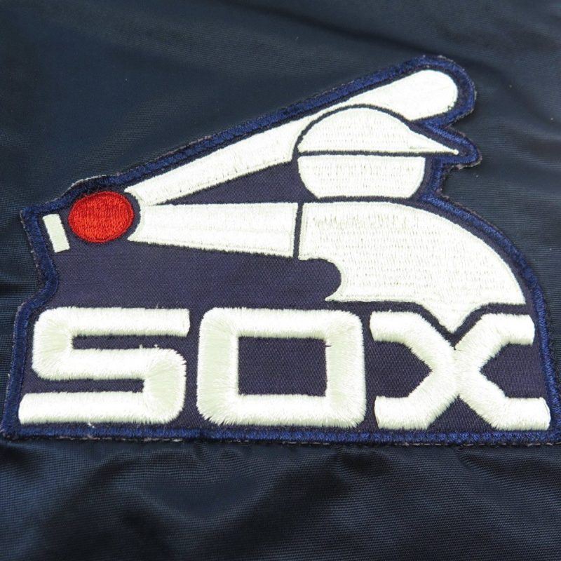 Vintage 80s Chicago White Sox Starter Jacket Medium MLB Baseball Blue ...