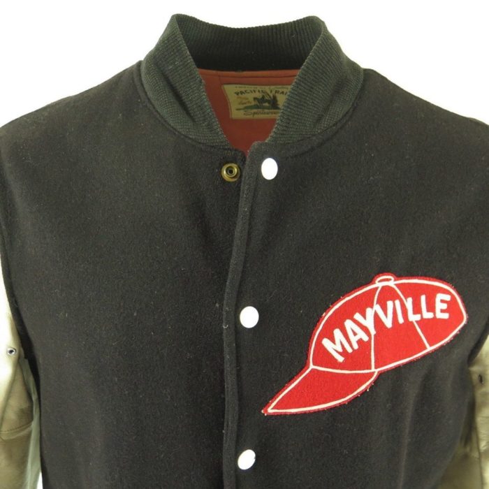 Vintage 90's Varsity Wool Baseball Jacket