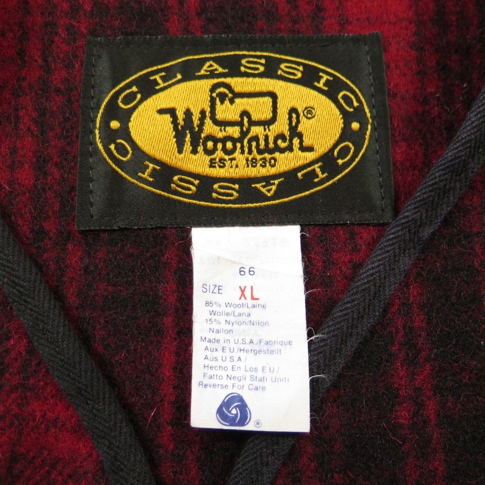 Woolrich Vest Mens XL New NWOT Wool Shadow Plaid USA Made | The ...