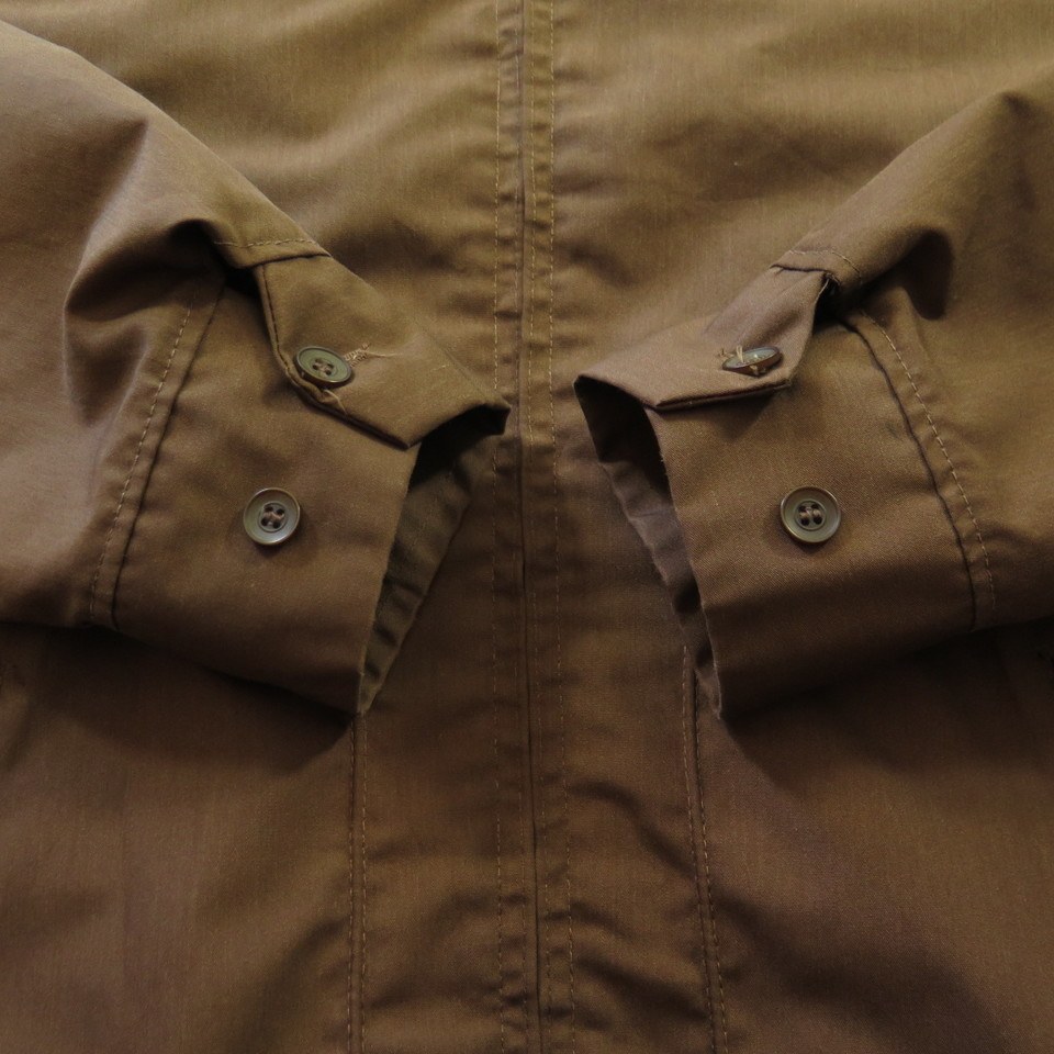 Vintage 60s McGregor Drizzler Jacket 42 D Pockets Brown Fleece Liner ...