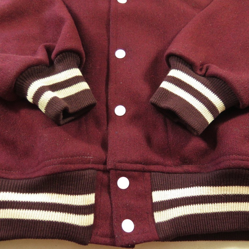 Wool Varsity Jacket 60's - Small