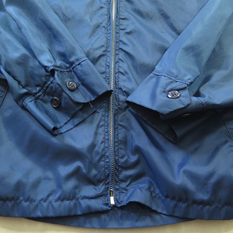 Vintage 60s Windbreaker Jacket Mens L Fraternity UCLA Crest Nylon | The ...