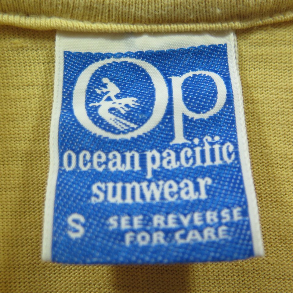 Vintage 70s Ocean Pacific Polo Shirt Mens S Surf Skate Board Stripe ...