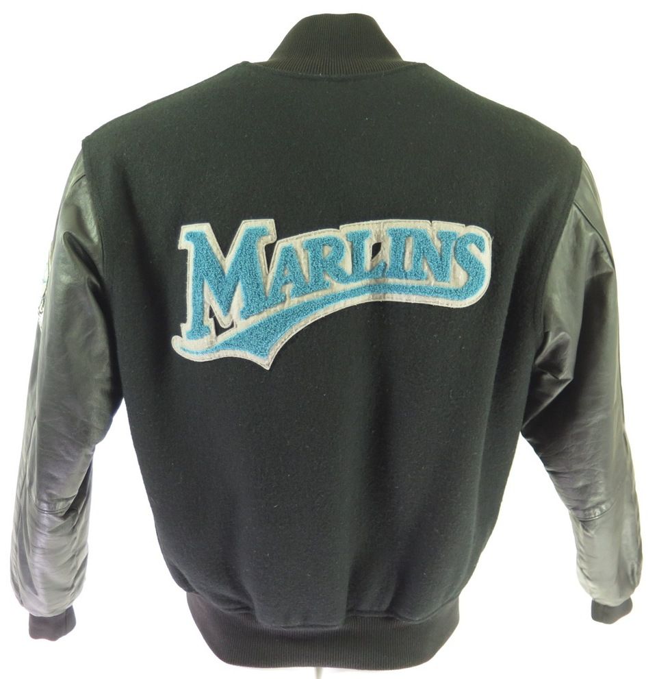 Vintage Florida Marlins Sweatshirt Black Large