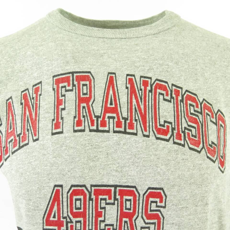 Sports / College Vintage NFL San Francisco 49ers 5 Times Champions Tee Shirt 1994 Large Made USA