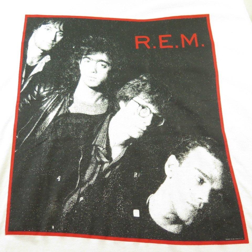 Vintage 80s REM Band T-shirt 3XL Deadstock 1989 Green World Tour ...
