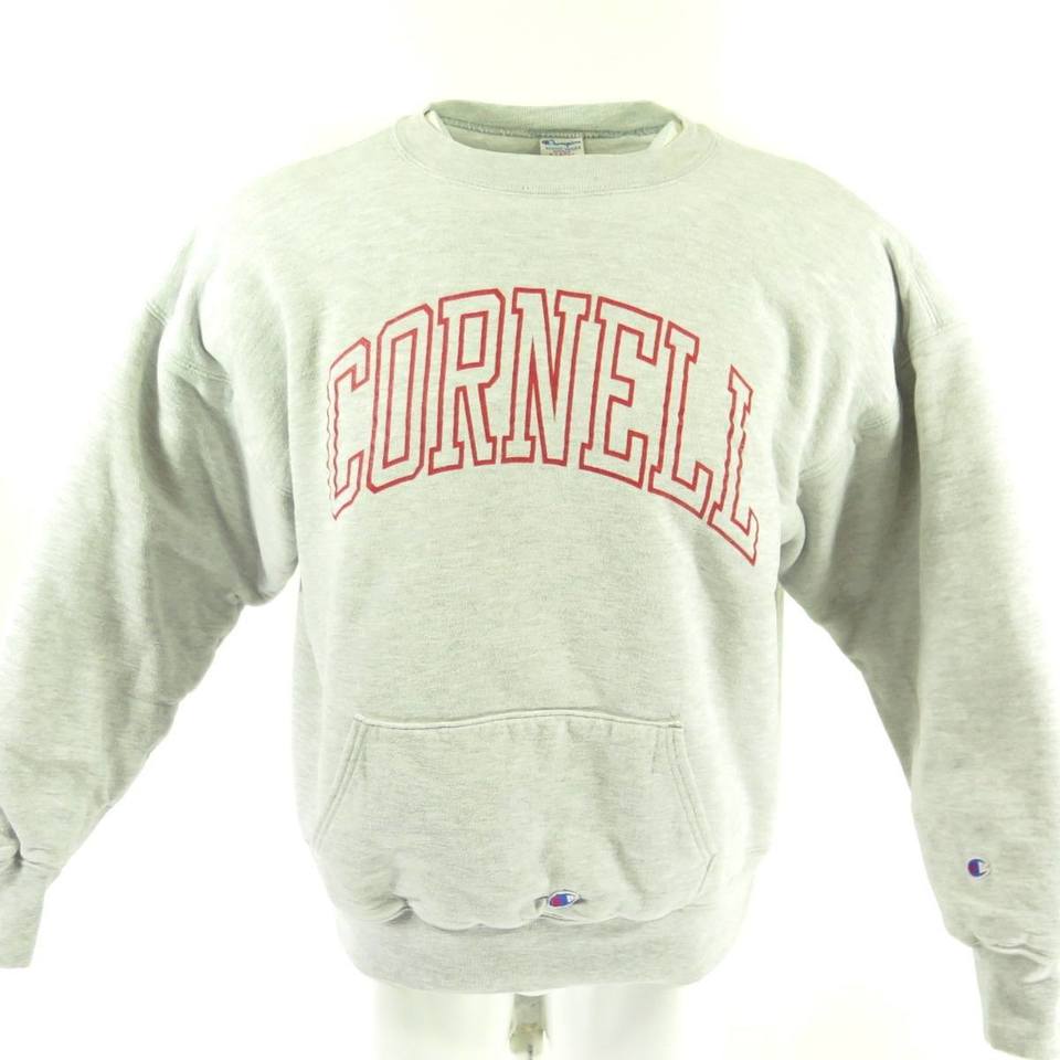 Vintage 80s Champion Cornell Sweatshirt Mens XL Reverse Weave Warm Up University