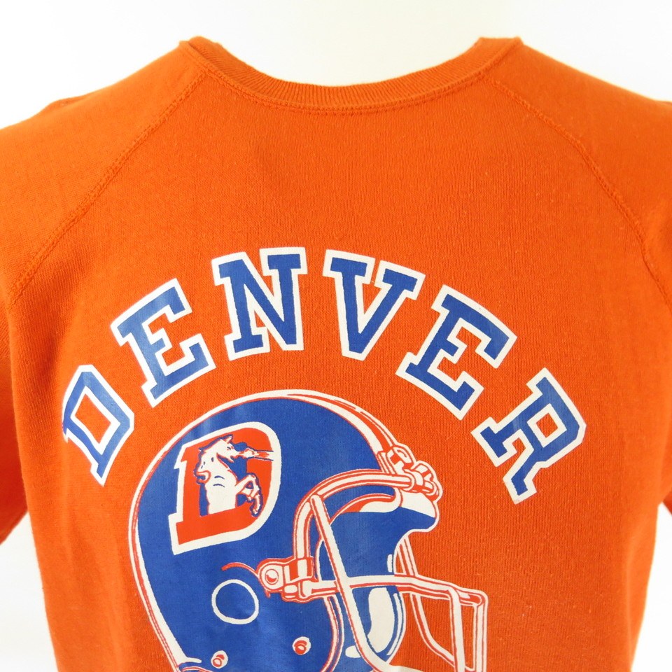 Vintage 80s Denver Broncos Sweatshirt Mens XL Deadstock Champion