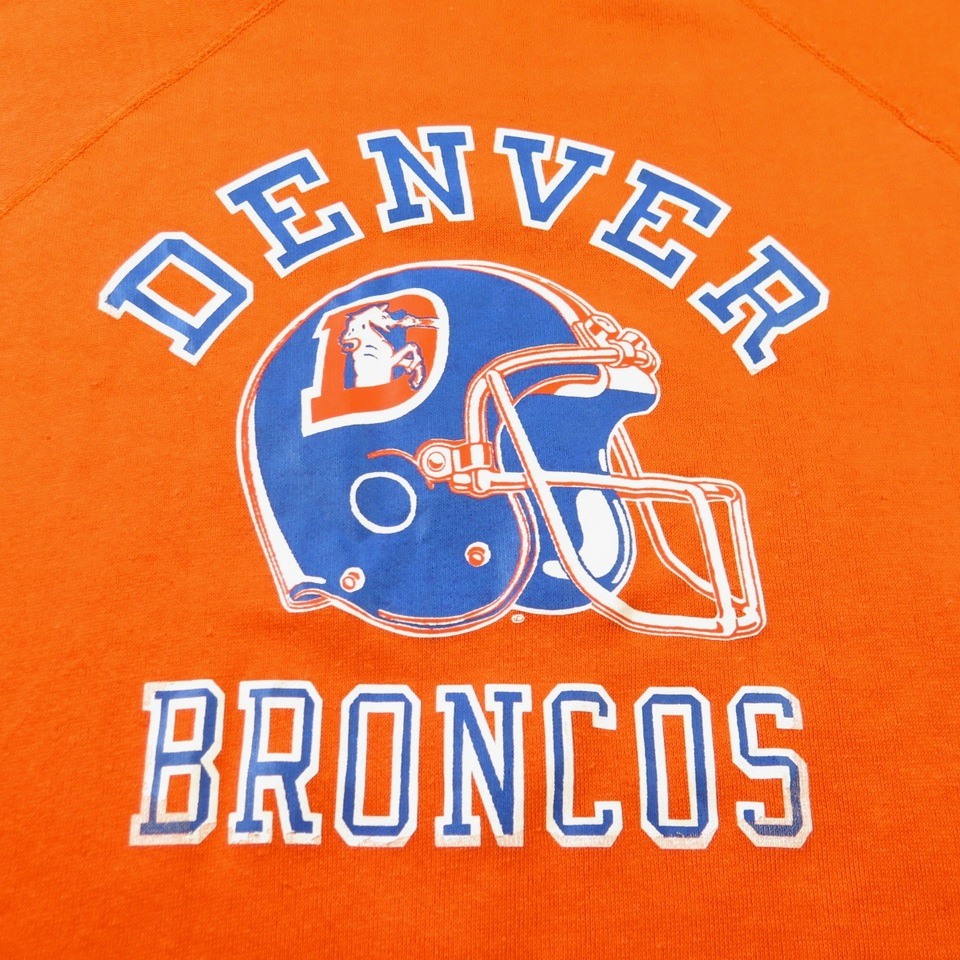 Vintage 80s Denver Broncos Sweatshirt Mens XL Deadstock Champion