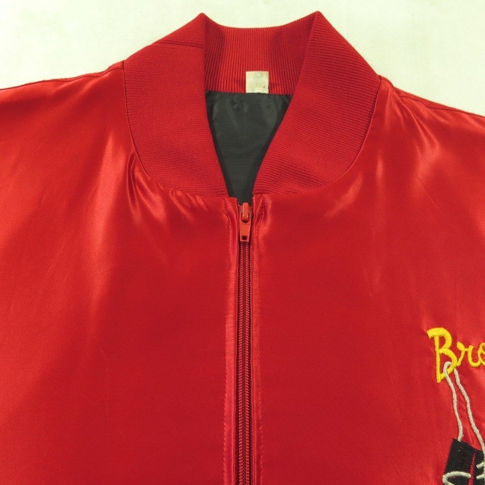 Vintage 80s Boxing Jacket XL Embroidered New York Gym Brooklyn USA made |  The Clothing Vault