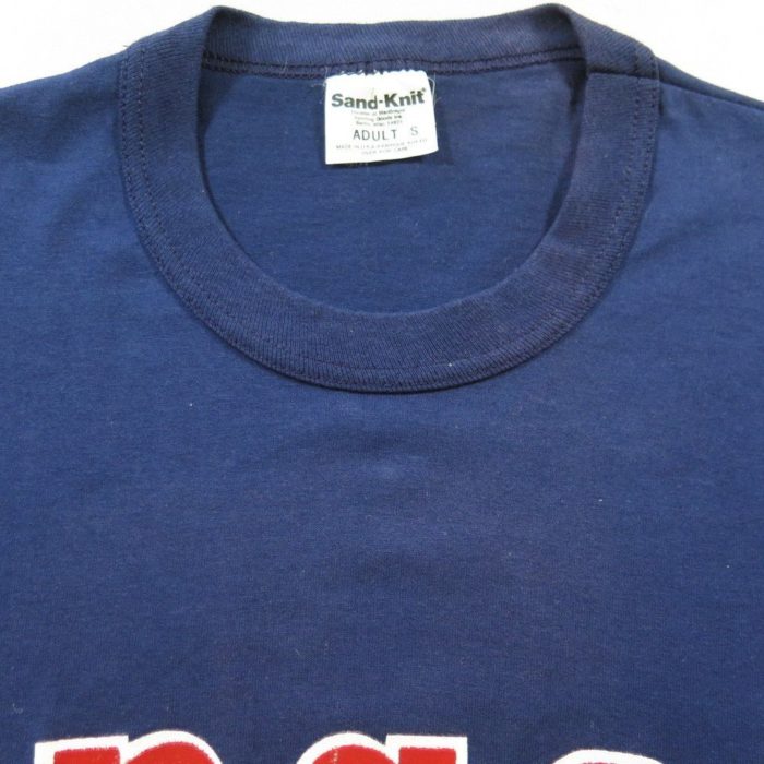 Vintage 80s Los Angeles Angels T-shirt Mens S Sand Knit MLB