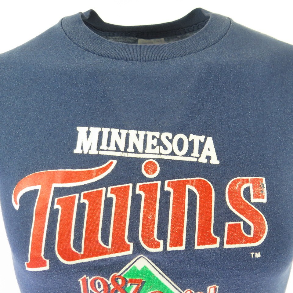 Vintage 80s Minnesota Twins Baseball T-Shirt Medium 1987 World Series  Champion | The Clothing Vault
