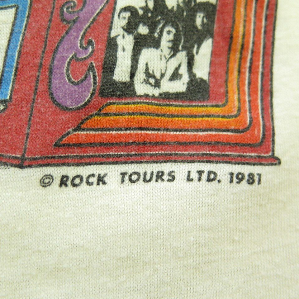 Vintage Chicago Band Tour 1989 Large Mens T Shirt 