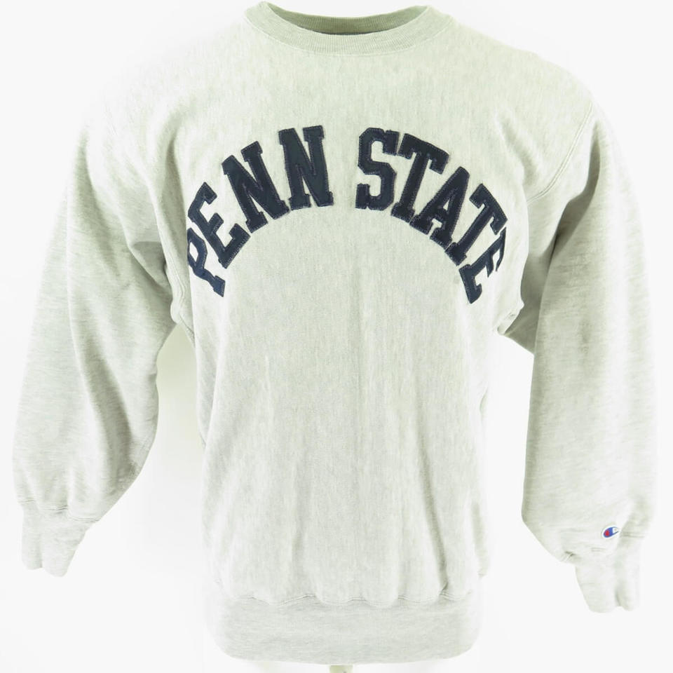 Vintage 90s Champion Penn State Sweatshirt Mens XL Reverse Weave