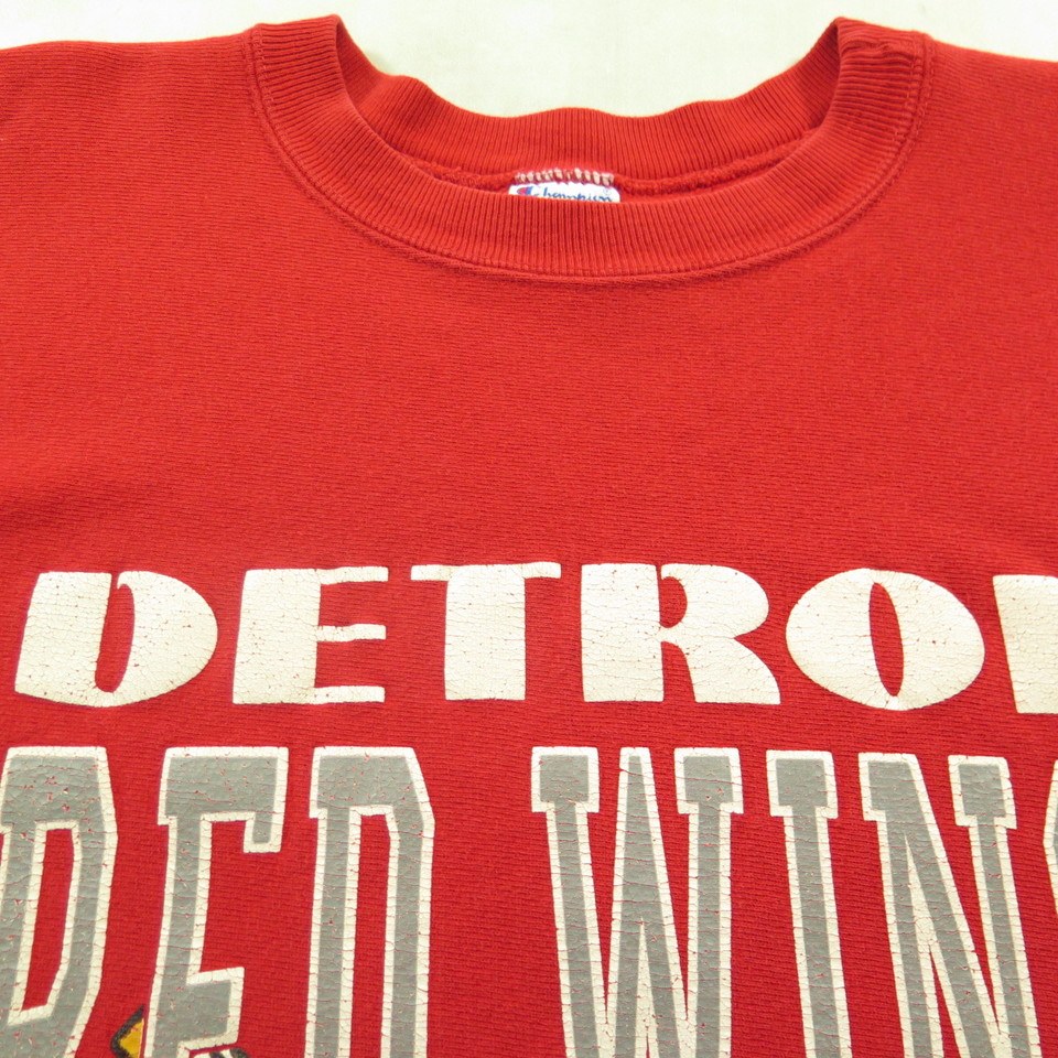 Detroit Red Wings Men's Sweatshirts / Fleece Archives - Vintage Detroit  Collection