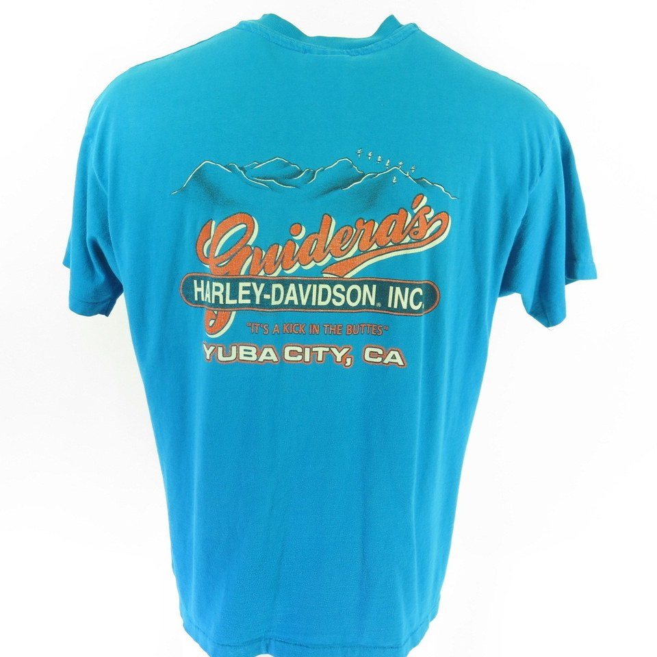 Vintage 90s Harley Davidson Shop T Shirt XL Fear Not California ...