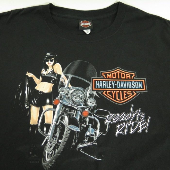 Biker-chick-harley-davidson-motorcycle-t-shirt-H50Z-2