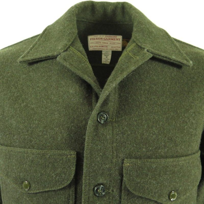 Vintage 80s Filson Mackinaw Jacket Mens 40 Deadstock Style 85 Cruiser D