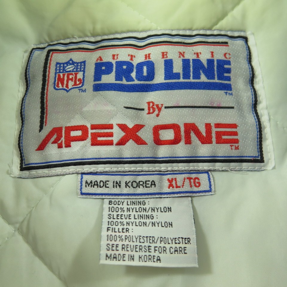 NFL, Jackets & Coats, Apexone New England Patriots Pro Line Nfl Full Zip Puffer  Coat Jacket