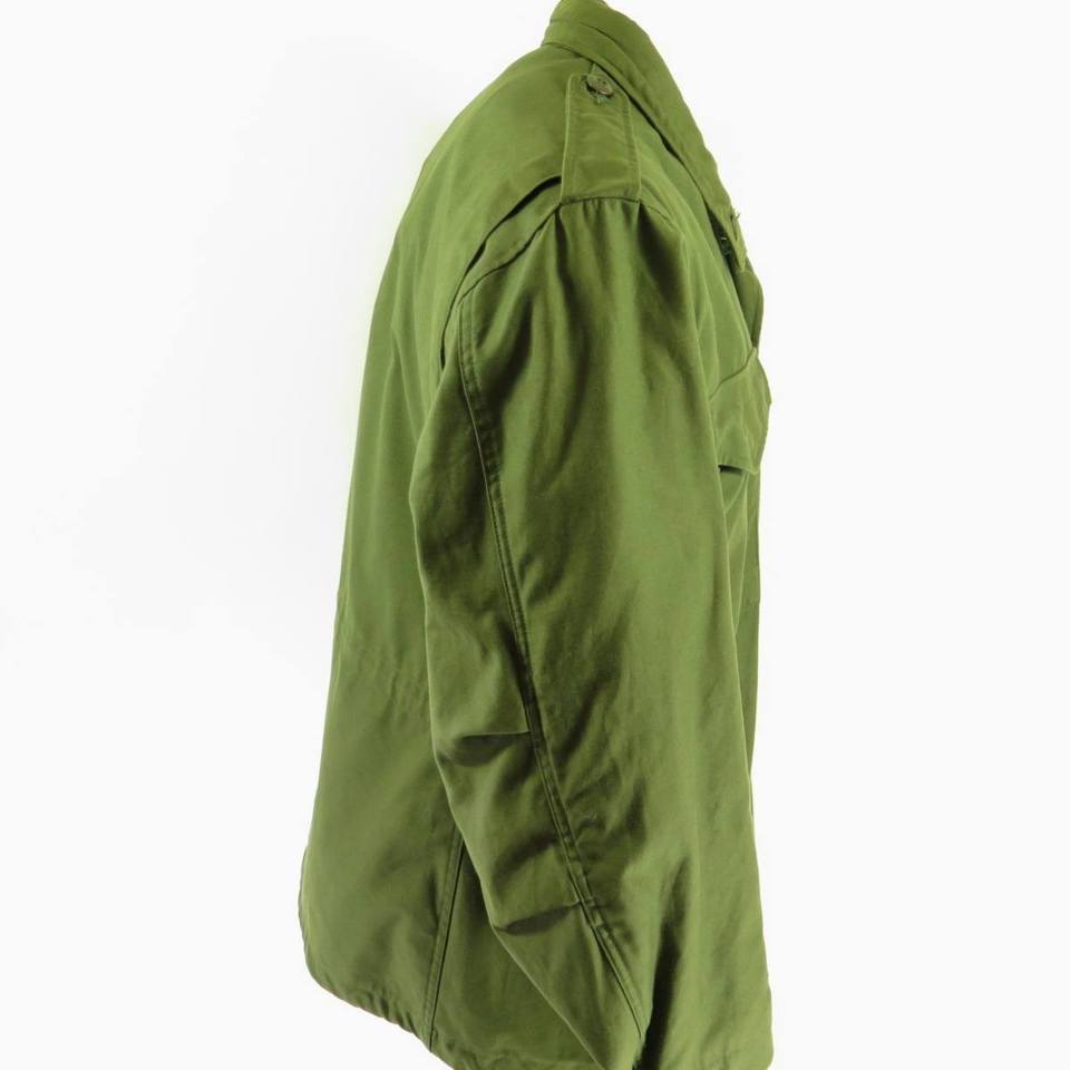 Vintage 80s M-65 Field Jacket Mens M Deadstock OG-107 Liner