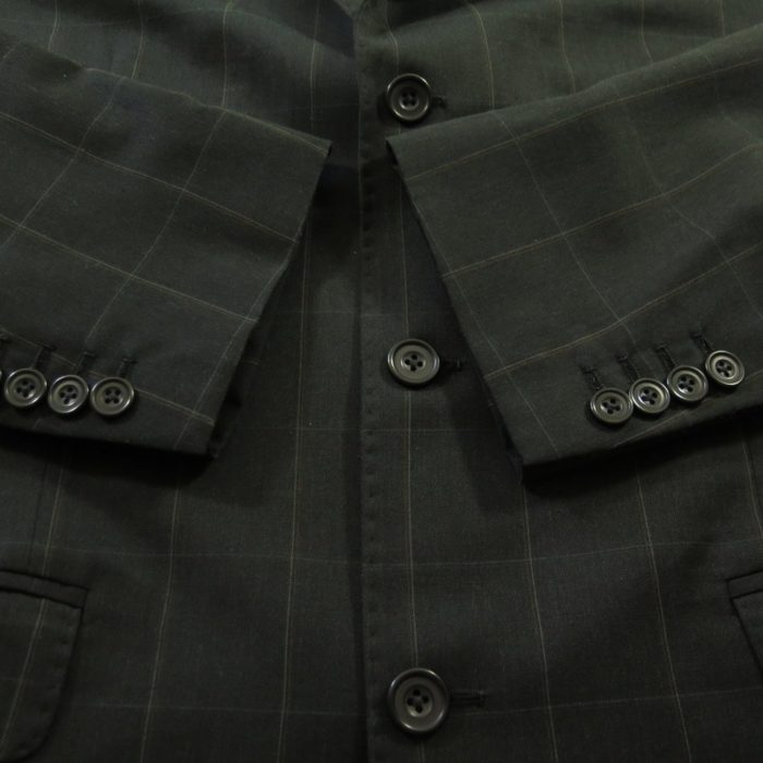 3-Button-plaid-stripe-2-piece-suit-brocade-H60X-11