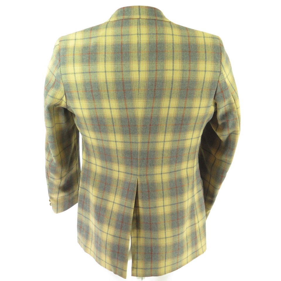 Vintage 60s Bold Plaid Golf Suit Scottish Highland Mens 2 Piece Size 38 ...