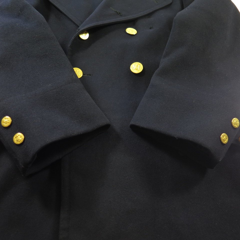 Vintage 60s NYPD Pea Coat 40 New York Police Department Union Made ...