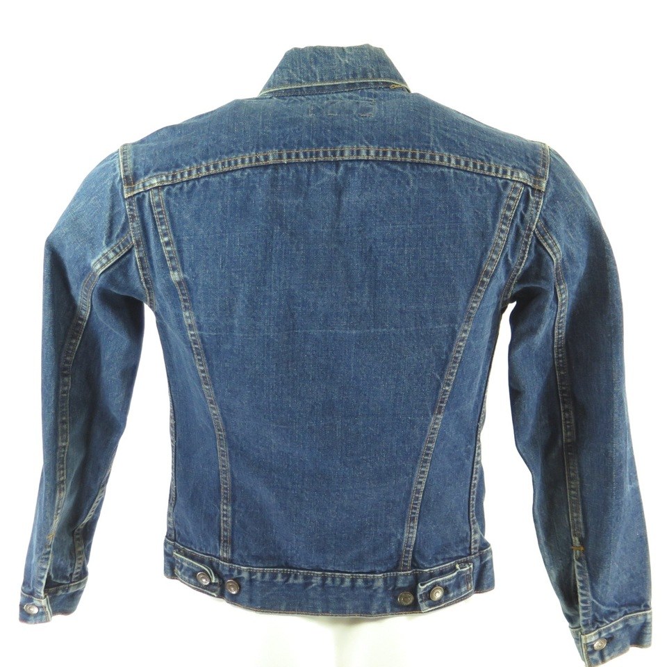 80s Levi's Dark Wash Denim Jacket - Men's XS, Women's Small – Flying Apple  Vintage