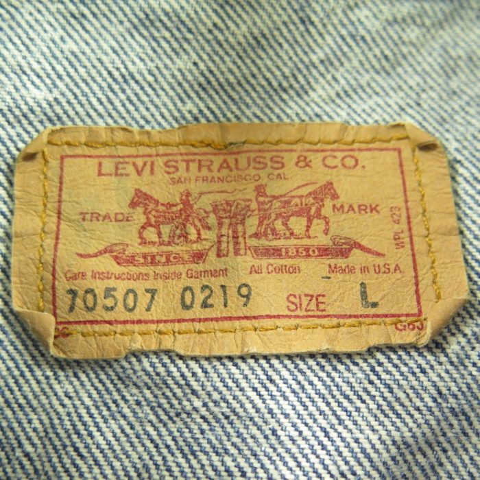 Vintage 80s Levis Acid Wash Denim Jacket L Luke Hemmings Trucker | The ...