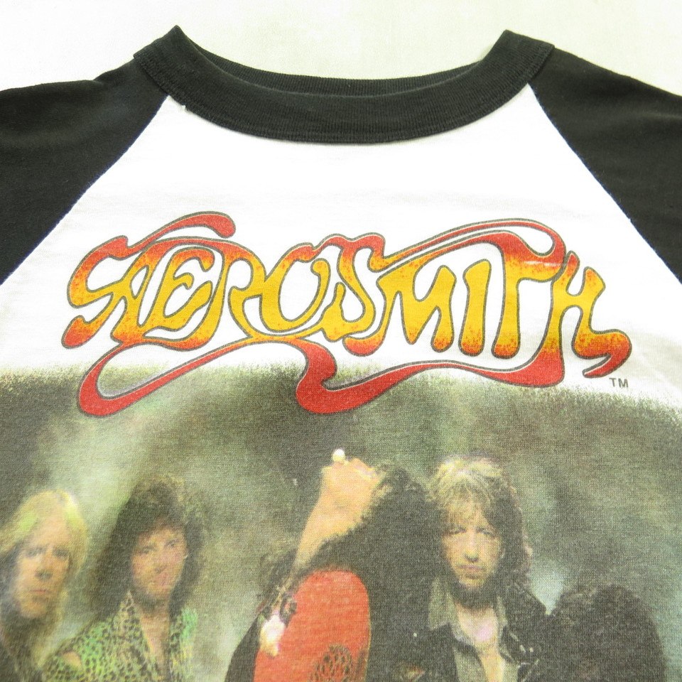 gris Amplified-AEROSMITH permanent vacation Tour 87 T-shirt hommes S-XL 