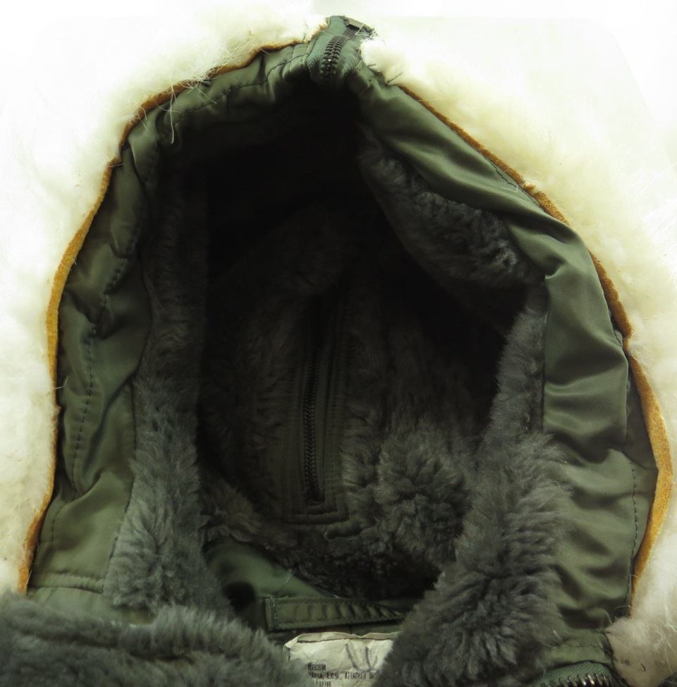 Vintage 80s Alpha N-2B Parka Jacket Medium Flying Military