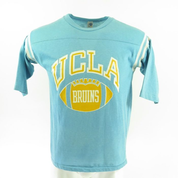 Vintage 80s UCLA Bruins Jersey Shirt Mens L Artex USA Made Football  University