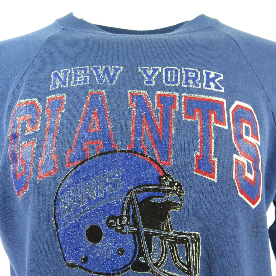 Vintage 80s Champion Giants Sweatshirt L or XL New York NFL Football | The  Clothing Vault